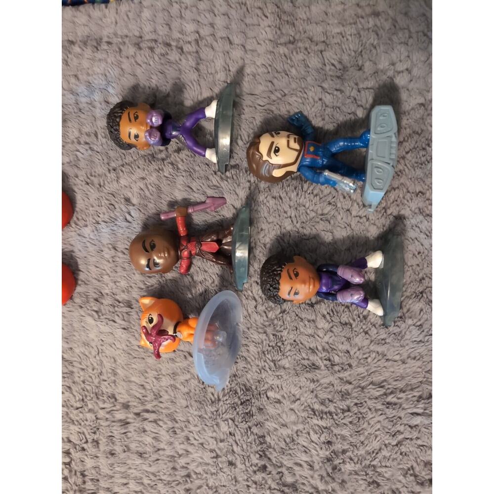 McDonald's Happy Meal Toys Marvel Super Hero Figures 5 Piece Collectibles